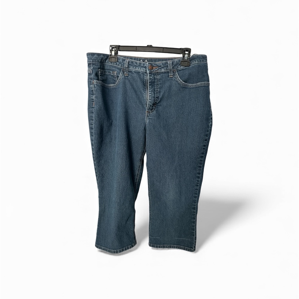 ☑️Riders by Lee Dark Blue Cropped Jeans